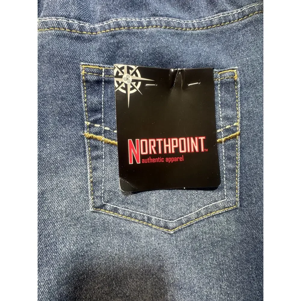 Northpoint Men's Jeans Sz 28x28 Blue Brand New‎